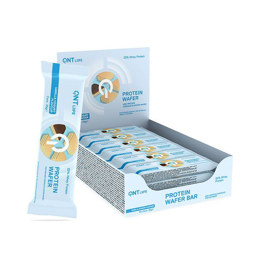 QNT Display 12 barritas WAFER sabor Vainilla