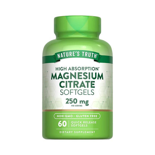 Nature's Truth Magnesio Citrato 60 cápsulas