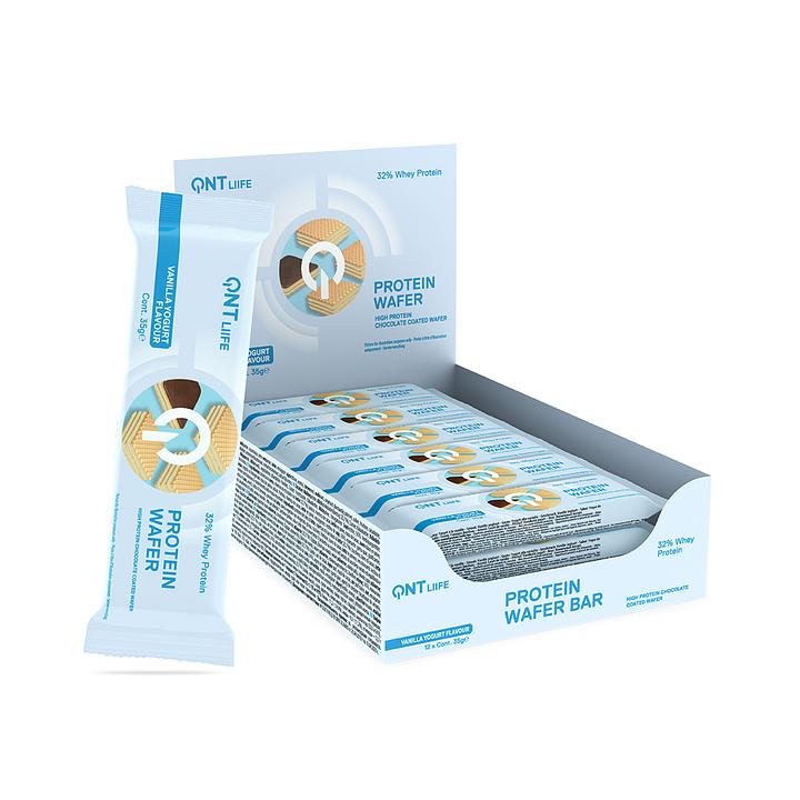 QNT Display 12 barritas WAFER sabor Chocolate Belga
