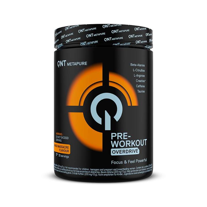 QNT Pre-Workout Metapure Overdrive 390 Grs (Sabores)