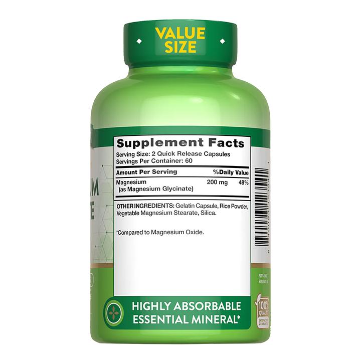 Nature's Truth Magnesio Glicinato 665mg
