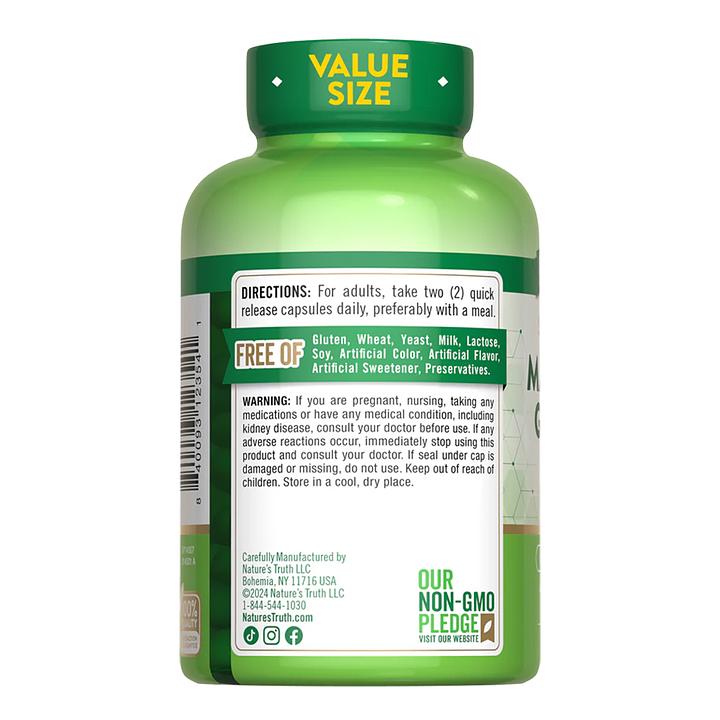 Nature's Truth Magnesio Glicinato 665mg