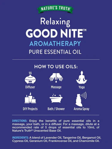 Nature's Truth Pure Good Nite Aceite Esencial 15ml