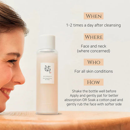 BEAUTY OF JOSEON Glow Replenishing Rice Milk 150 ml