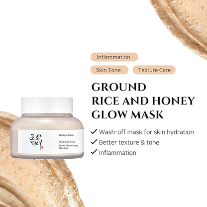 BEAUTY OF JOSEON Ground Rice and Honey Glow Mask 150 ml