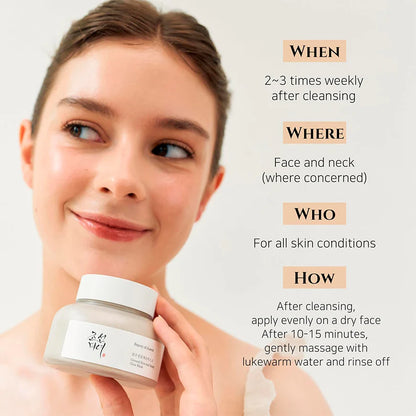 BEAUTY OF JOSEON Ground Rice and Honey Glow Mask 150 ml