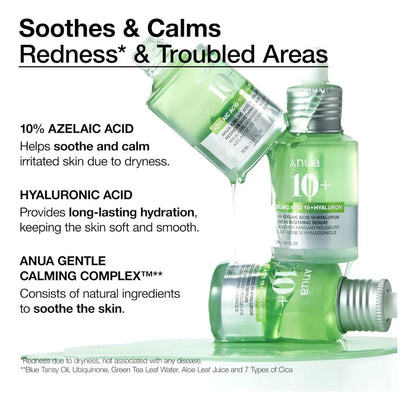 Anua Azelaic Acid 10 Hyaluron Redness Soothing Serum 30ml