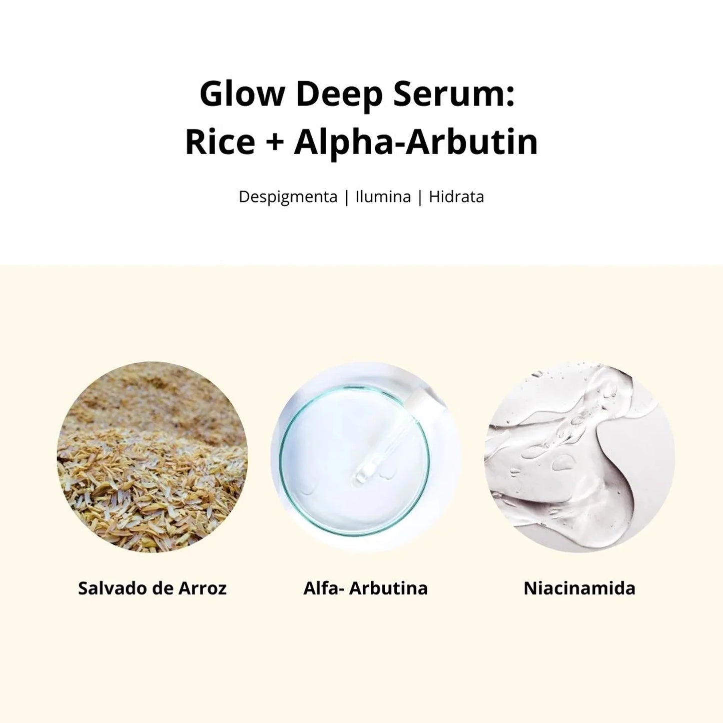 BEAUTY OF JOSEON Glow Deep Serum: Rice + Alpha Arbutin (2 tamaños)