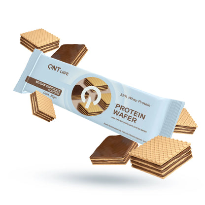 QNT Display 12 barritas WAFER sabor Chocolate Belga