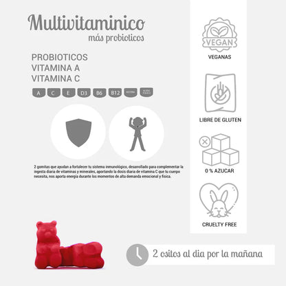 Perfect Bear Multivitamínico + Probiótico